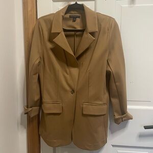J Crew Khaki Blazer Jacket New W/O tags Women Size M